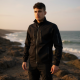 SOFTSHELL SİYAH MONT PANTOLON TAKIM