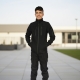 SOFTSHELL SİYAH MONT PANTOLON TAKIM