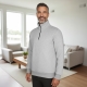GRİ 3 İPLİK YARIM FERMUAR SWEAT