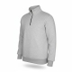GRİ 3 İPLİK YARIM FERMUAR SWEAT