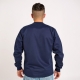 LACİVERT 2 İPLİK BİSİKLET YAKA SWEATSHIRT